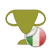 Pig of the month:, Third placeOctober 2013, Map Italy